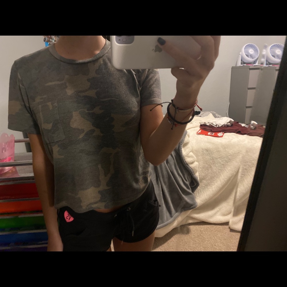 Army Cropped Top